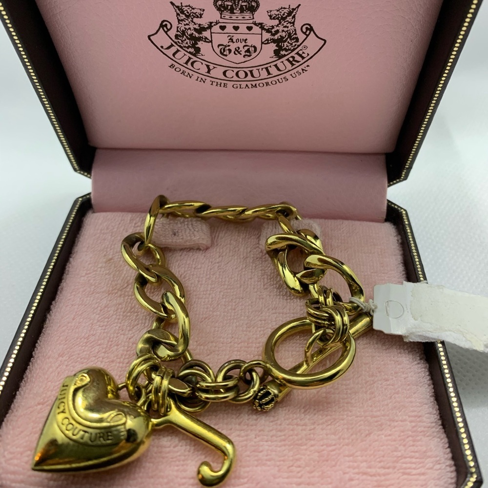 Juicy Couture Gold link Bracelets